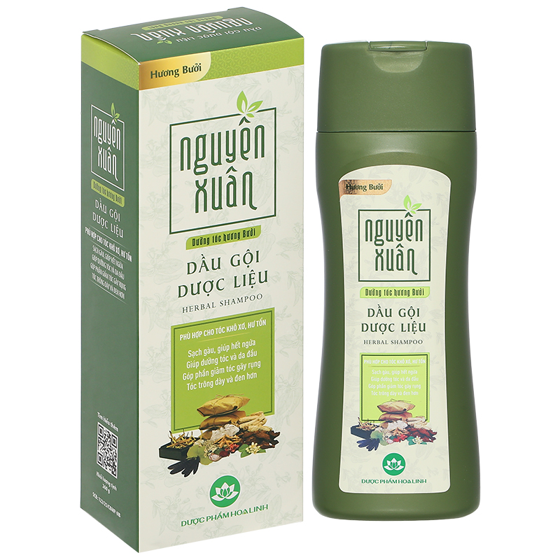 Dầu gội dược liệu Nguyên Xuân hương bưởi giúp dưỡng tóc hương bưởi chai 275ml - 14